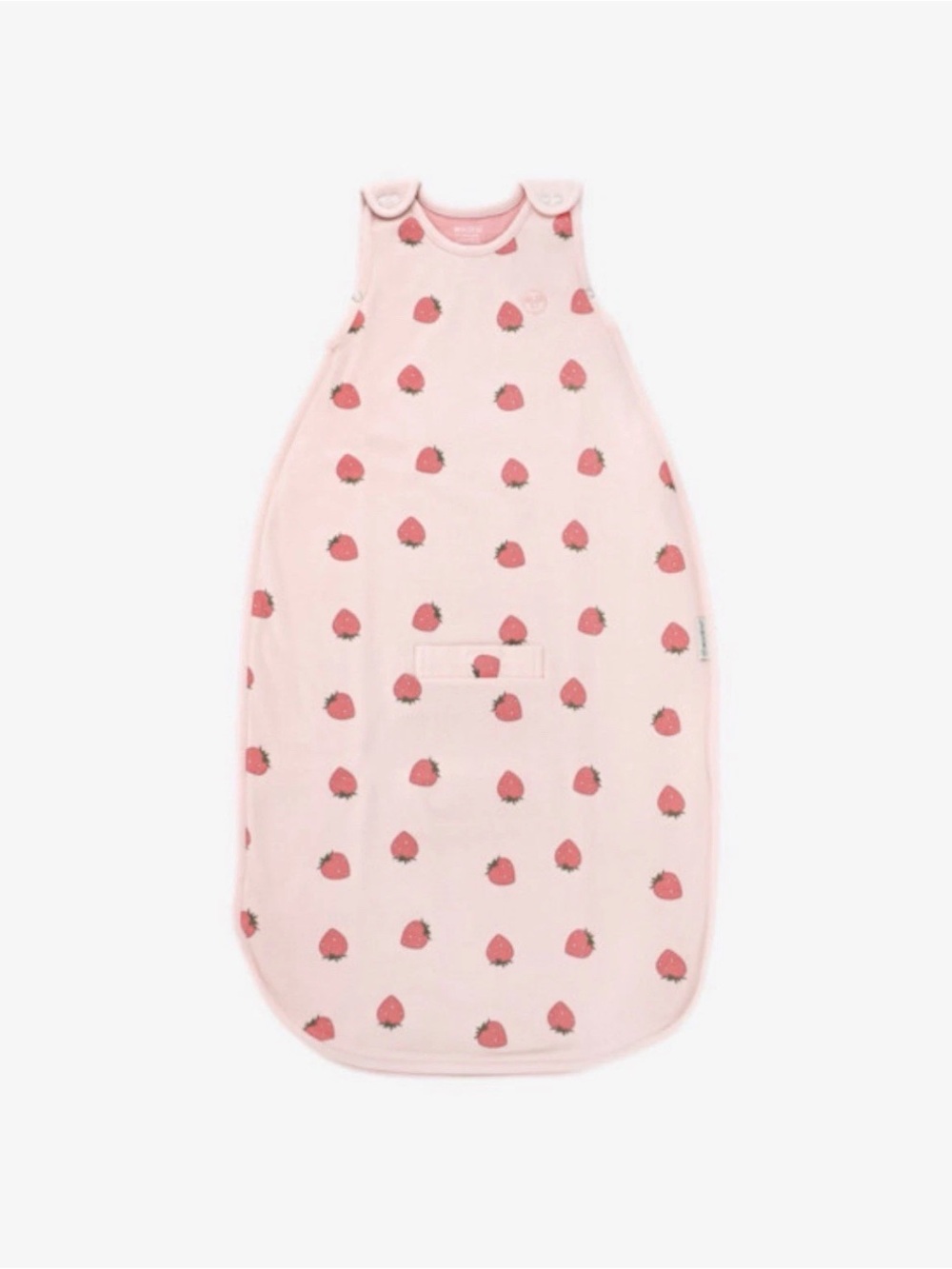 4 Season® Ultimate Baby Sleep Bag, Merino Wool & Organic Cotton, Strawberry - Picture 2 of 5